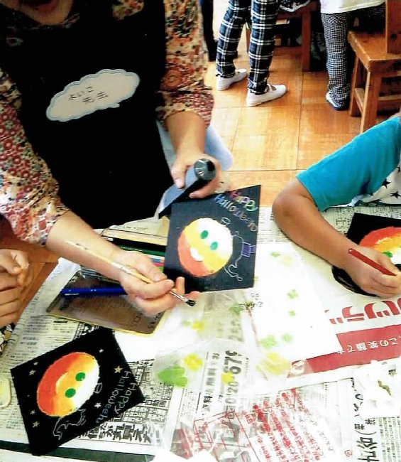 お絵かき教室のイベント風景04