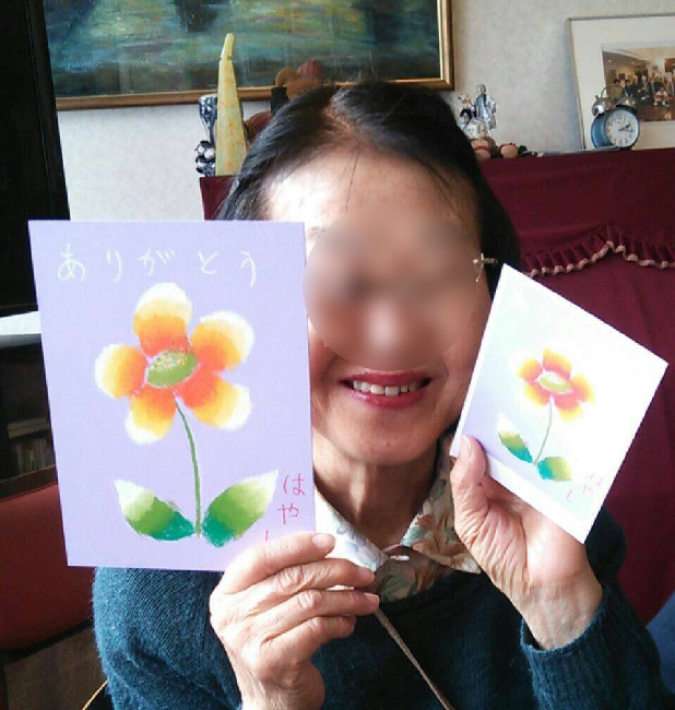 お絵かき教室の高齢者施設02