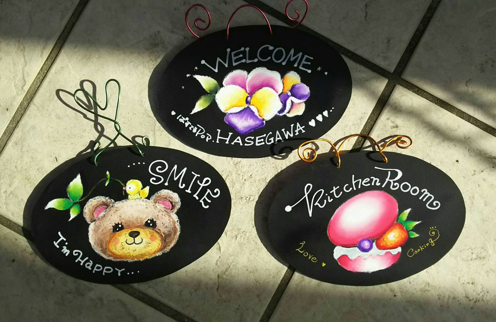 チョークアートクラス作品例02