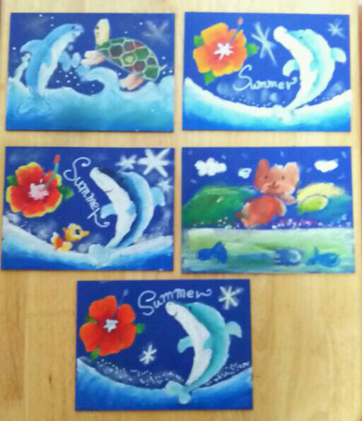 チョークアートクラス作品例03